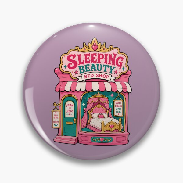 Item preview, Sleeping Beauty Bed Shop designed and sold by BrambleBox.