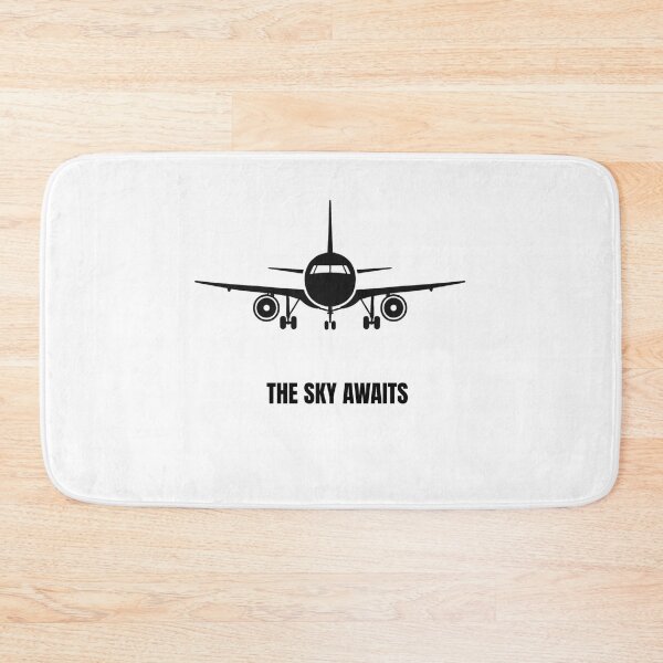 Item preview, The Sky Awaits - Airplane Front View Aviation Design designed and sold by onubi.
