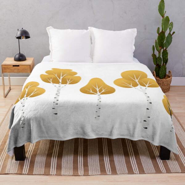 Item preview, Golden Birch Serenity designed and sold by TheDenimArt.