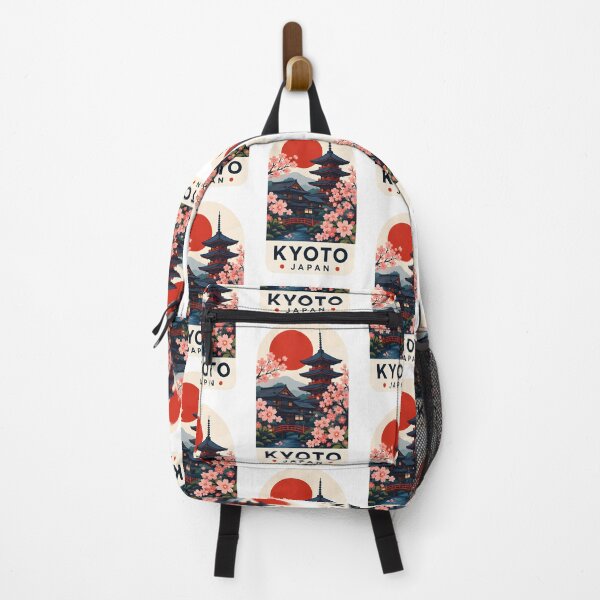 Item preview, Kyoto Japan Travel Sticker Japanese City Aesthetic Design designed and sold by Olivra.