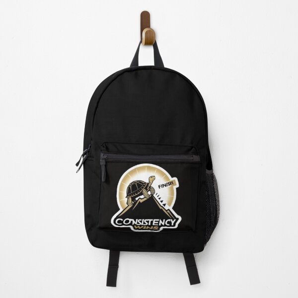 Item preview, Consistency Wins Motivational Sticker for Discipline and Personal Growth designed and sold by skillifyme.