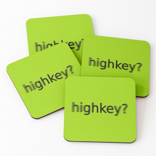Item preview, Highkey Supreme Green Question Unique Artwork Sign designed and sold by Doctor Schtrudel.