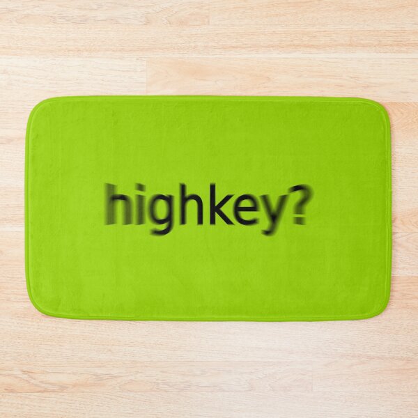 Item preview, Highkey Supreme Green Question Unique Artwork Sign designed and sold by Doctor Schtrudel.