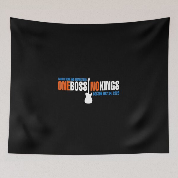 Item preview, Springsteen One Boss No King Land of Hope And Dreams  designed and sold by Qellus-Style.