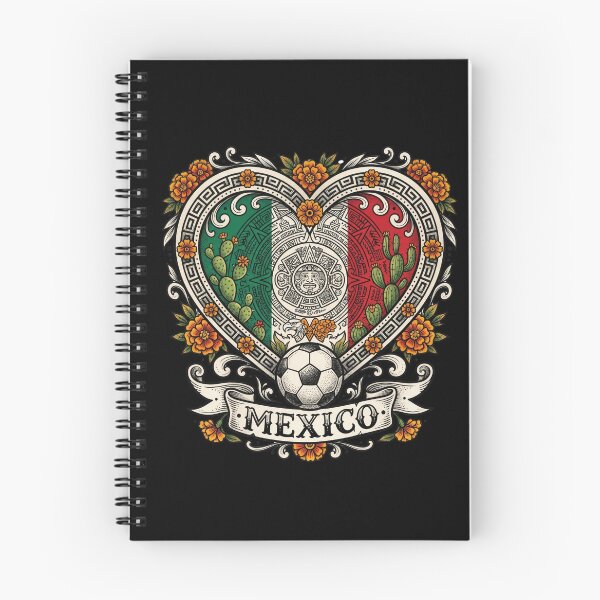 Item preview, Mexico Heart Aztec Marigold — Soccer World Cup 2026 designed and sold by David Mateo ArtWorks.