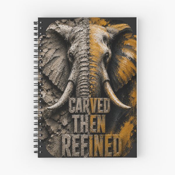 Item preview, Founder Refinement Elephant Split Plaster Wall Art designed and sold by SavannaStrikes.