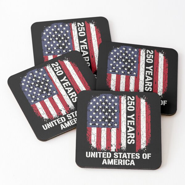 Item preview, Vintage USA Flag 250th Anniversary Graphic designed and sold by HometownCozyCo.