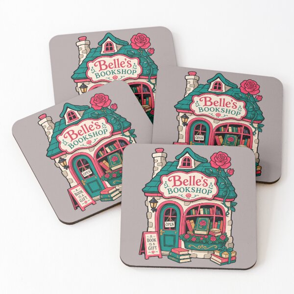 Item preview, Belle's Bookshop designed and sold by BrambleBox.