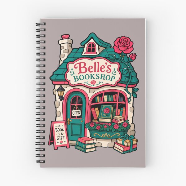 Item preview, Belle's Bookshop designed and sold by BrambleBox.