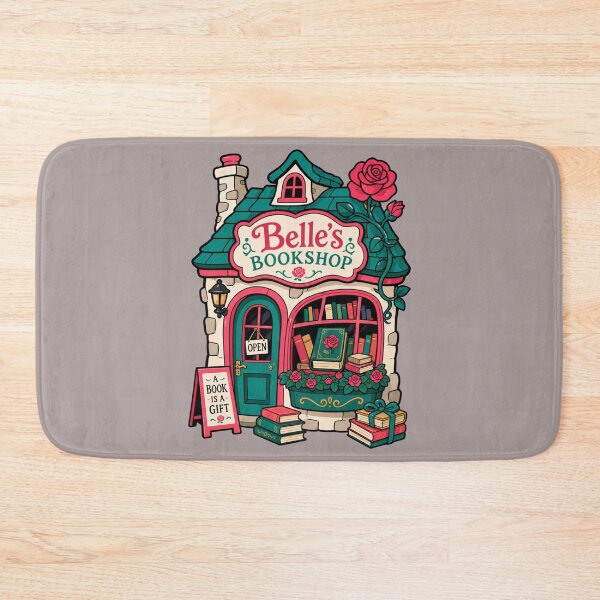 Item preview, Belle's Bookshop designed and sold by BrambleBox.