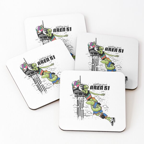 Item preview, San Antonio Spurs Victor Wembanyama Alien Dunk Greetings From Area 51 Cartoon Vintage Graphic NBA Finals 2026 designed and sold by luytkaka.