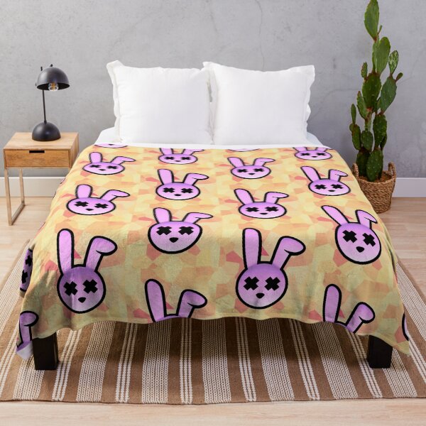 Item preview, Kawaii Purple Rabbit Eyes X Geometric Background designed and sold by AstronautMerch.