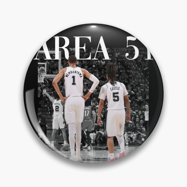 Item preview, Victor Wembanyama Stephon Castle Area 51 Basketball designed and sold by luytkaka.