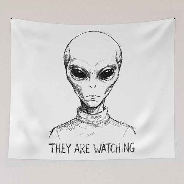 Item preview, Close Encounter Witness - Ufology Art designed and sold by bapupa.