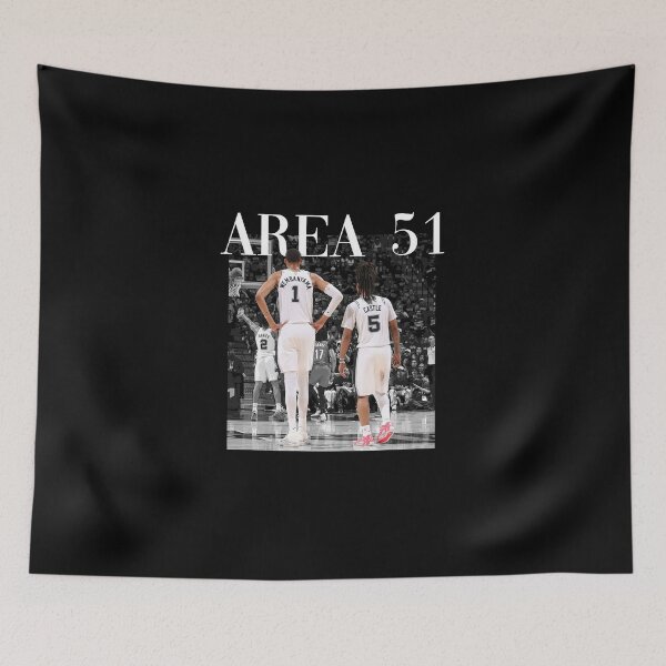 Item preview, Victor Wembanyama Stephon Castle Area 51 Basketball designed and sold by luytkaka.