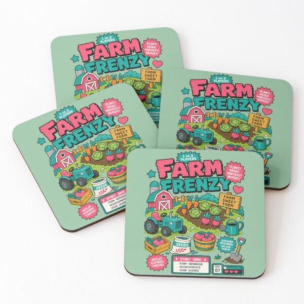 Item preview, Farm Frenzy Game designed and sold by BrambleBox.