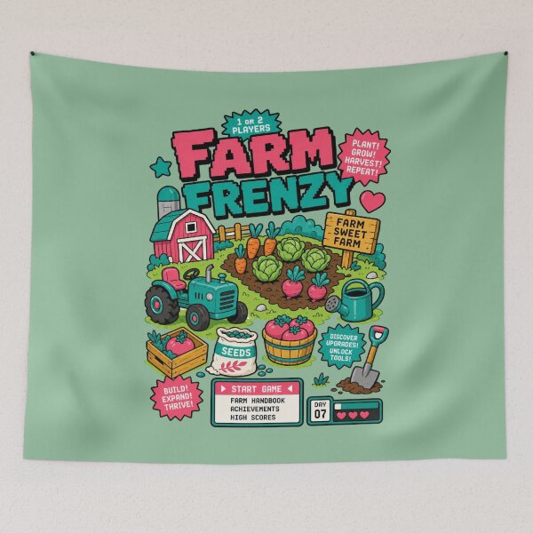 Item preview, Farm Frenzy Game designed and sold by BrambleBox.