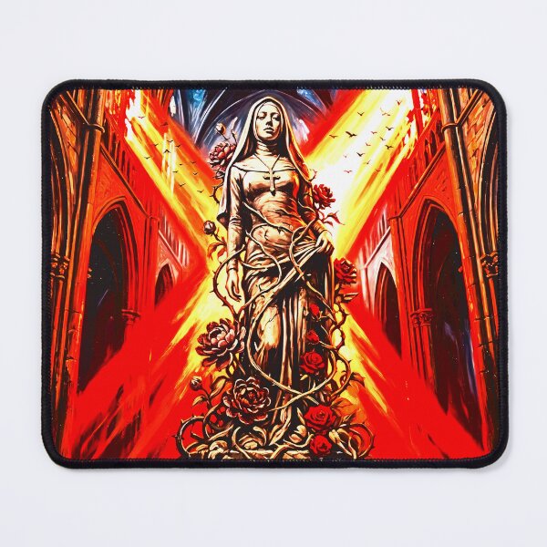 Item preview, Epic Dark Fantasy & Gothic Cathedral Wall Art (3:4) designed and sold by Cyber-ART-Studio.