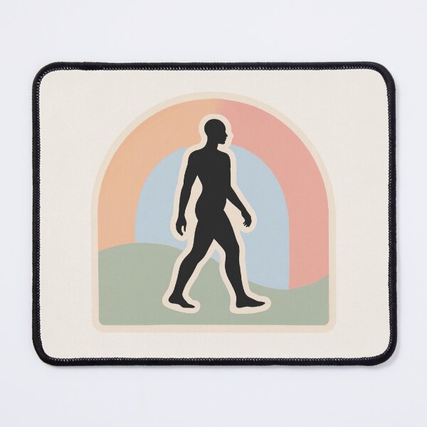 Item preview, Mindful Walking Reset Wall Art designed and sold by TrendMorphic.