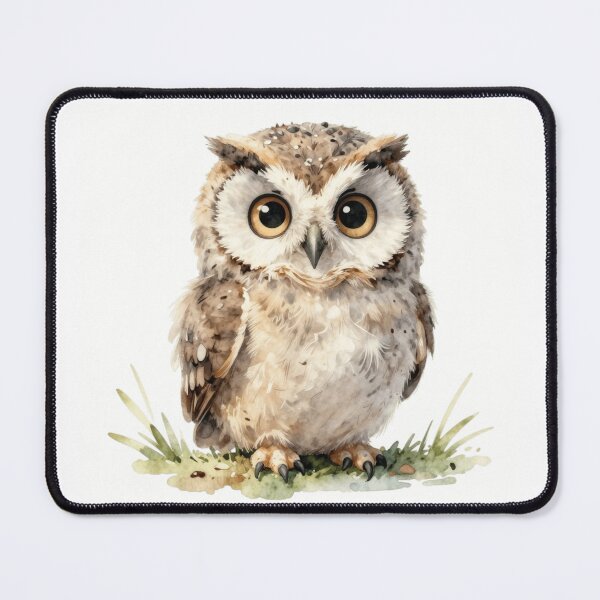 Item preview, Bright Owl Portrait designed and sold by RandomWalker.