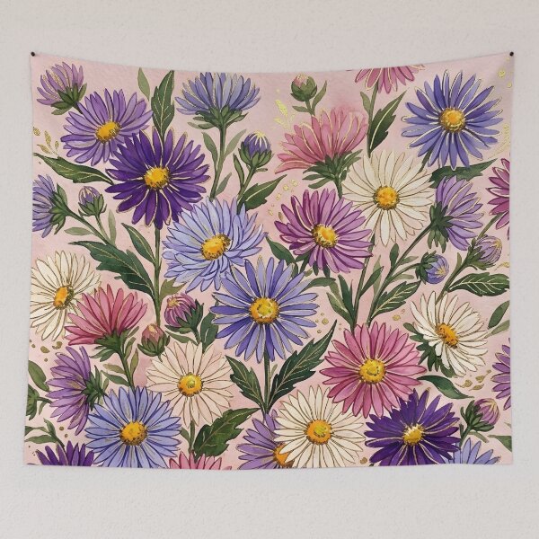 Item preview, Aster Flower designed and sold by GraphicsClub.