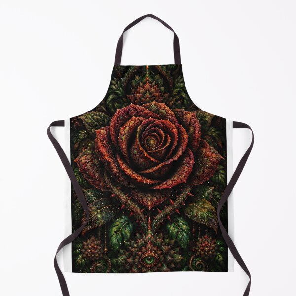 Item preview, Fractal Mandala Blooming Rose designed and sold by Newstreams.