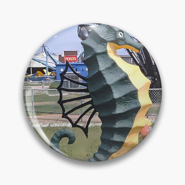 Item preview, Seahorse Statue Hampton Beach | Ocean Art designed and sold by GammaRay.