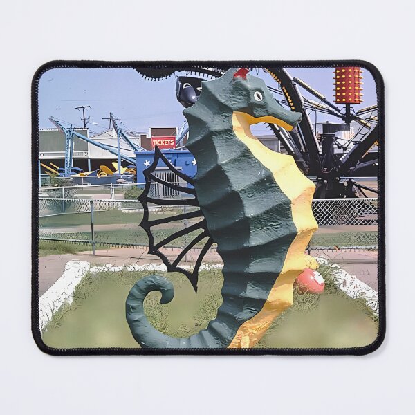Item preview, Seahorse Statue Hampton Beach | Ocean Art designed and sold by GammaRay.