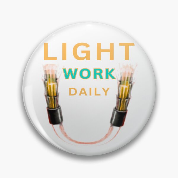 Item preview, Light Work Daily designed and sold by FiberatWorkTechs.