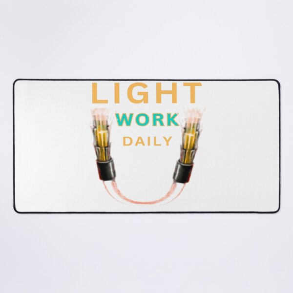 Item preview, Light Work Daily designed and sold by FiberatWorkTechs.