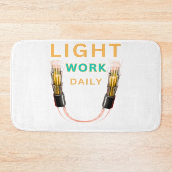Item preview, Light Work Daily designed and sold by FiberatWorkTechs.