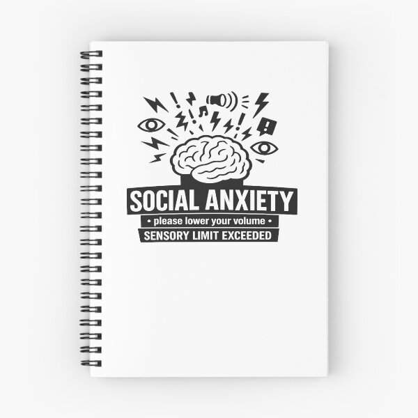 Item preview, Social Anxiety Sensory Overload Funny Design designed and sold by NoNameDrops.