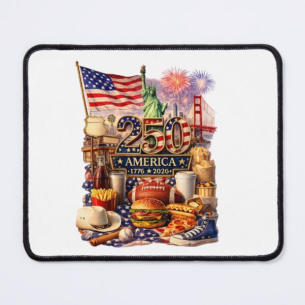 Item preview, 250 Years USA Americana Art | Patriotic Anniversary Gift | American Heritage Wall Decor designed and sold by Hookesmode.