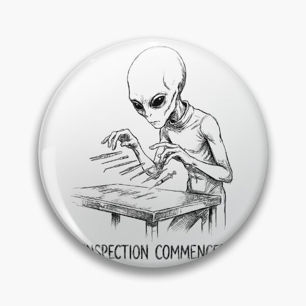 Item preview, Extraterrestrial Subject Examination - Ufology Art designed and sold by bapupa.