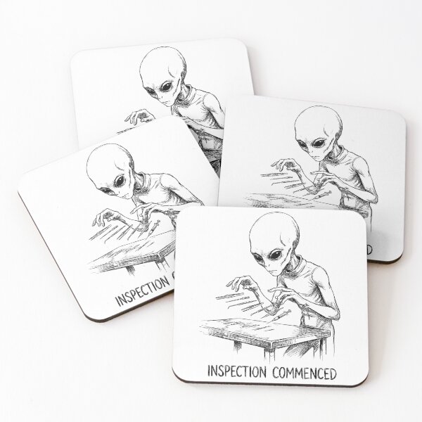 Item preview, Extraterrestrial Subject Examination - Ufology Art designed and sold by bapupa.