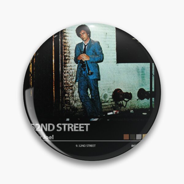 Item preview, 52nd Street Billy Joel Vintage Album Poster designed and sold by lankard-gallery.