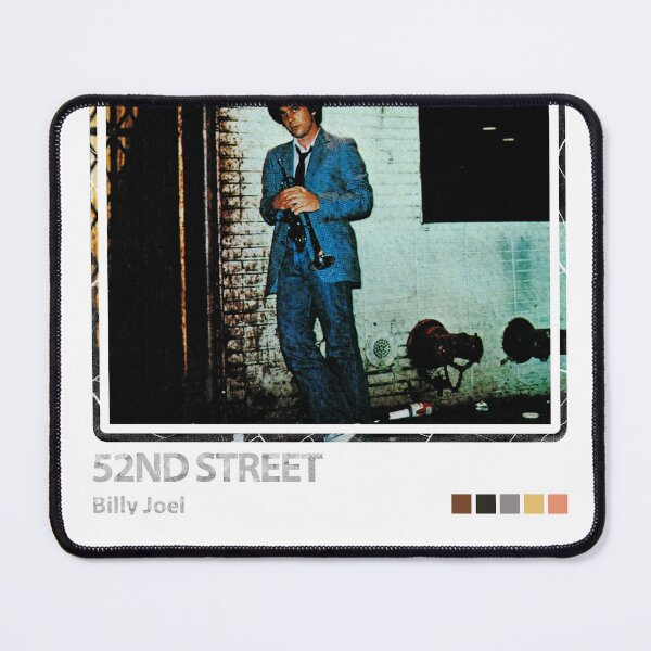 Item preview, 52nd Street Billy Joel Vintage Album Poster designed and sold by lankard-gallery.