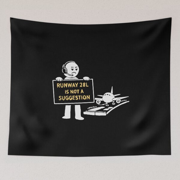 Item preview, Runway 28L Is Not a Suggestion Funny Air Traffic Controller Shirt | ATC Aviation Humor Design designed and sold by Popstudio85.
