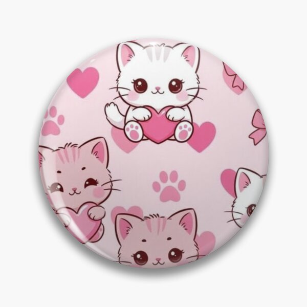Item preview, Soft Pink Cats designed and sold by Palette & Hue.