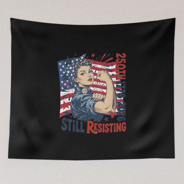 Item preview, Women's Vintage Americana Rosie the Riveter USA 250th Womens designed and sold by cass-vale-lab.