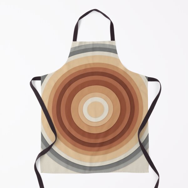 Item preview, Retro Earth Tones: Geometric Layered Circle Art designed and sold by TheDenimArt.