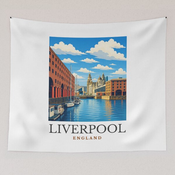 Item preview, Liverpool - England designed and sold by GoodOldVintage.