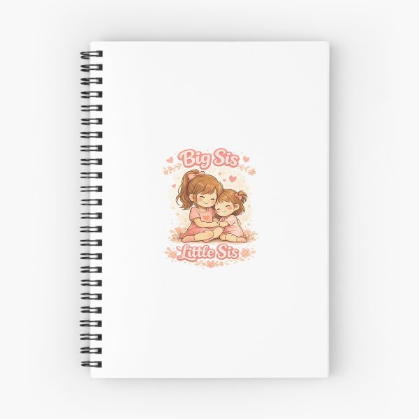 Item preview, Big Sis Little Sis Sister Love Design designed and sold by SugarSketch by VanshShristi.