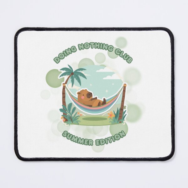 Item preview, Doing Nothing Club Summer Edition Funny Relaxing Summer Design designed and sold by iamKRUK.