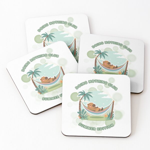 Item preview, Doing Nothing Club Summer Edition Funny Relaxing Summer Design designed and sold by iamKRUK.