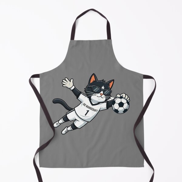 Item preview, Germany Soccer Cat Bicycle Kick — Die Mannschaft Cartoon designed and sold by David Mateo ArtWorks.