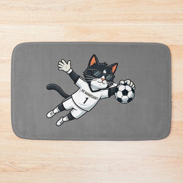 Item preview, Germany Soccer Cat Bicycle Kick — Die Mannschaft Cartoon designed and sold by David Mateo ArtWorks.