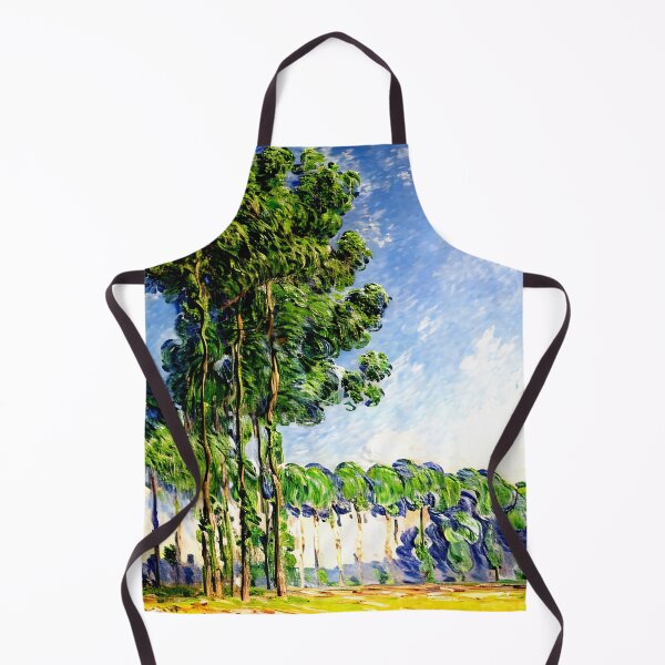 Item preview, Poplars, View from the Marsh: Impression of Towering Trees designed and sold by artdesignsnow.