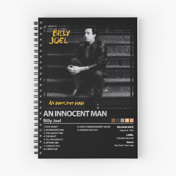 Item preview, An Innocent Man Billy Joel Retro Album designed and sold by lankard-gallery.