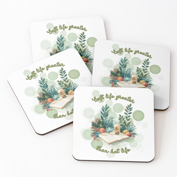 Item preview, Soft Life Greater Than Hot Life Cozy Summer Aesthetic designed and sold by iamKRUK.